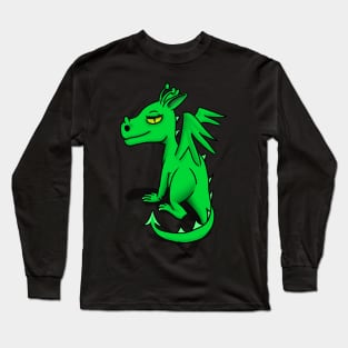 Green Toothless, Inspired by the How to Train Your Dragon Books Long Sleeve T-Shirt